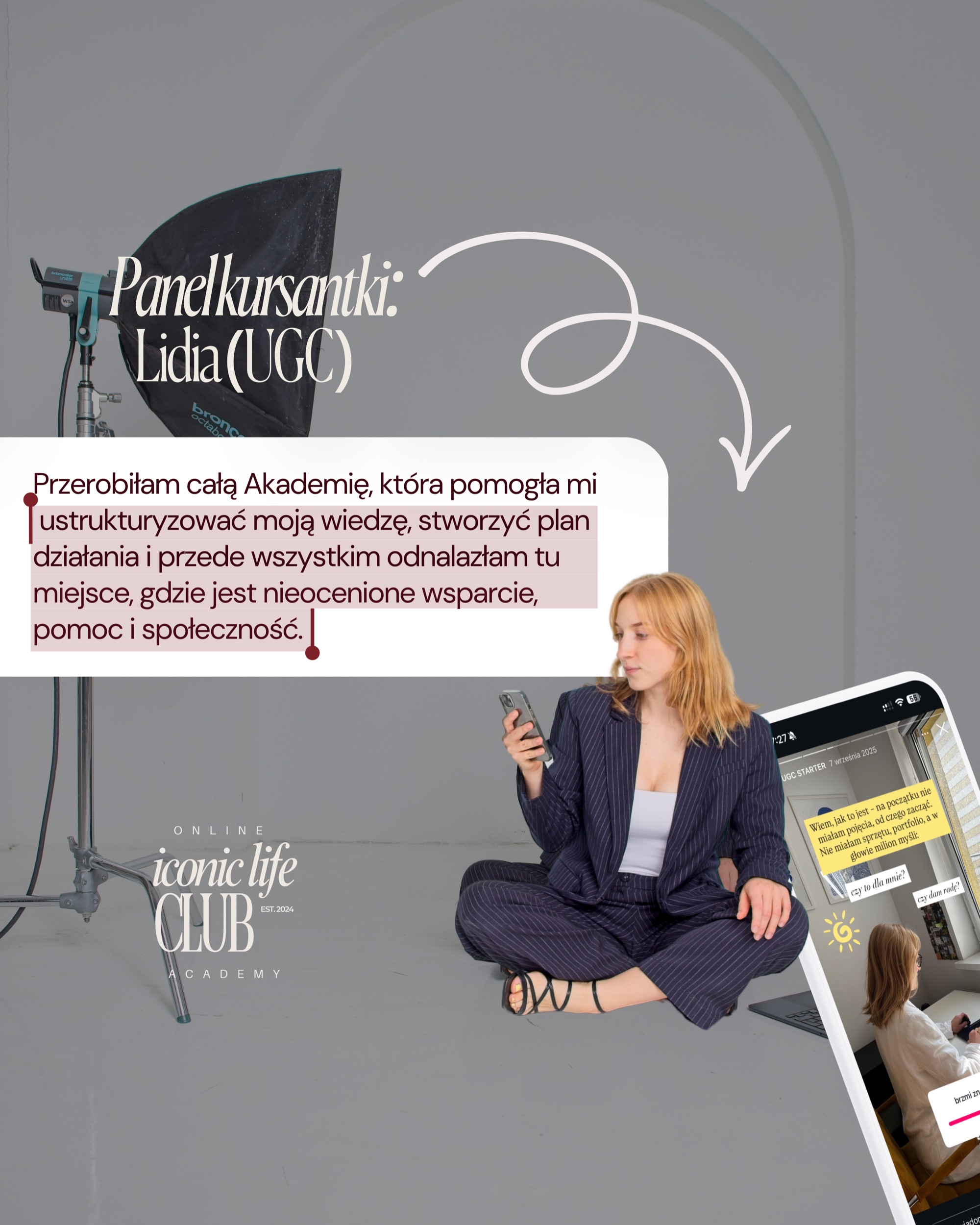 Lidia - panel kursantki